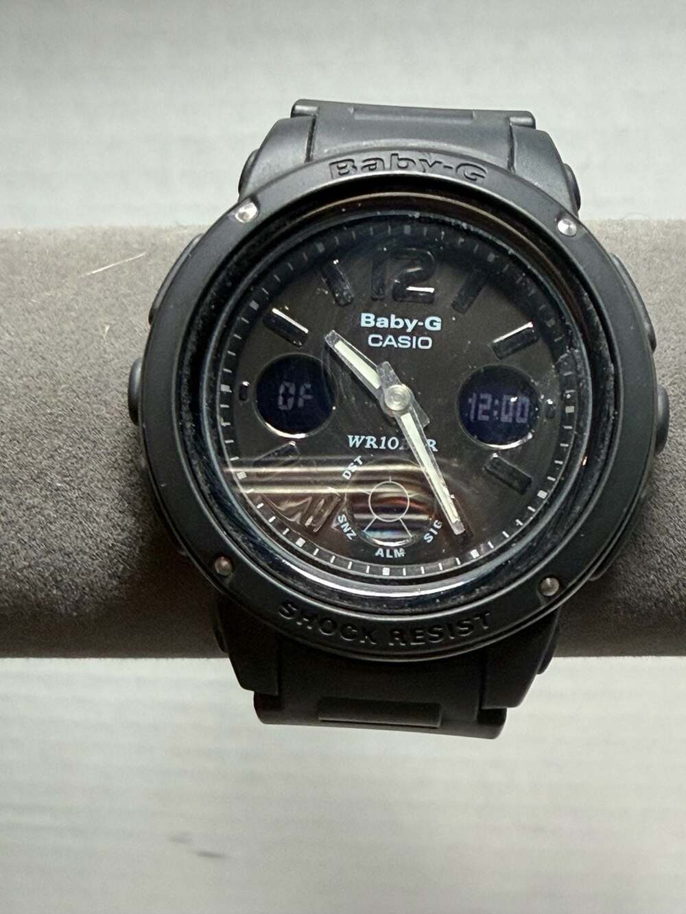 Casio Baby-G BGA-151 Black Analog-Digital Resin Watch